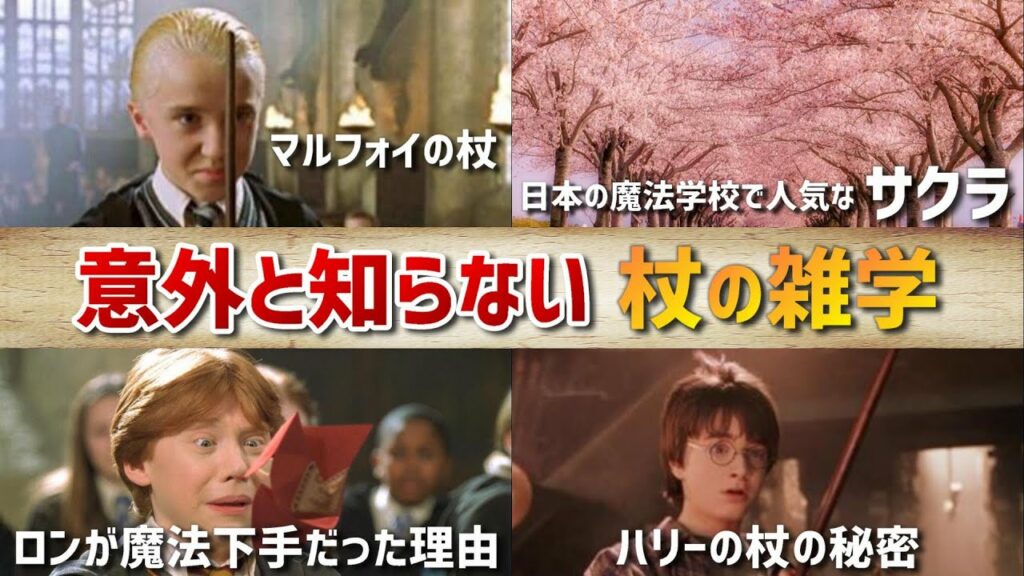 【ハリーポッター】意外と知らない 杖の雑学