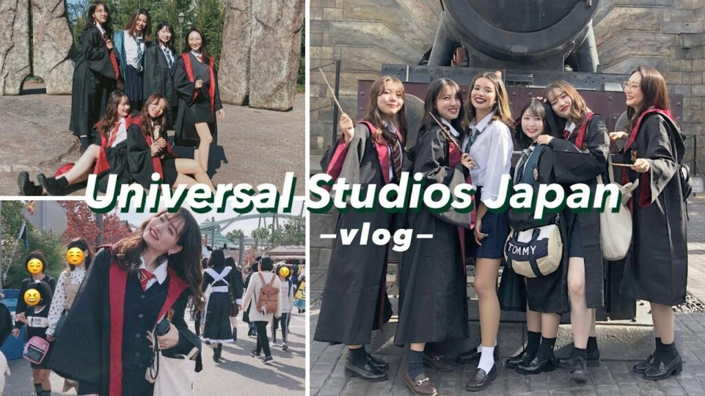【USJvlog】女子6人でホグワーツ魔法学校に入学してきた!(ユニバ) (大学4年生)(卒業旅行第一弾)
