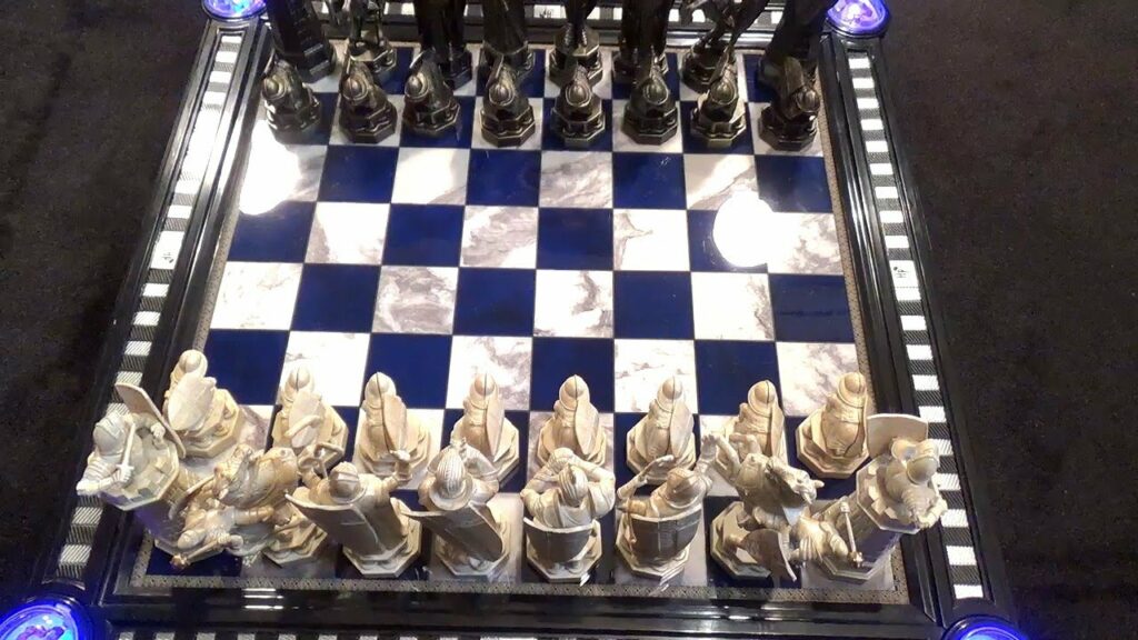 【オシャレ インテリア雑貨】ハリーポッター チェスコレクション 完成版 豪華 セット 楽しい ギミック 満載 お洒落 置物 巨大 迫力 Harry Potter chess デアゴスティーニ ブラゼ