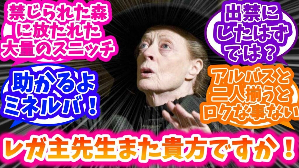 【ホグワーツレガシー】マクゴナガル先生に警戒されるレガ主ダンブルドアの先輩概念に対する反応集