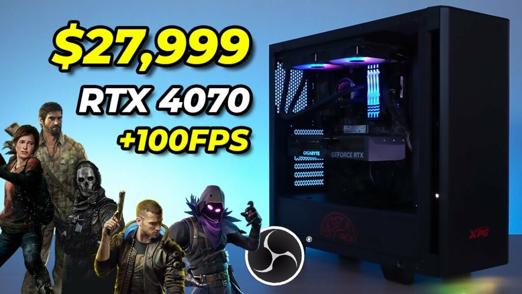 PC Gamer PERFECTA para jugar TODO a 1440p a +100 FPS en Junio del 2023! RTX 4070 y AMD Ryzen 7 5800X