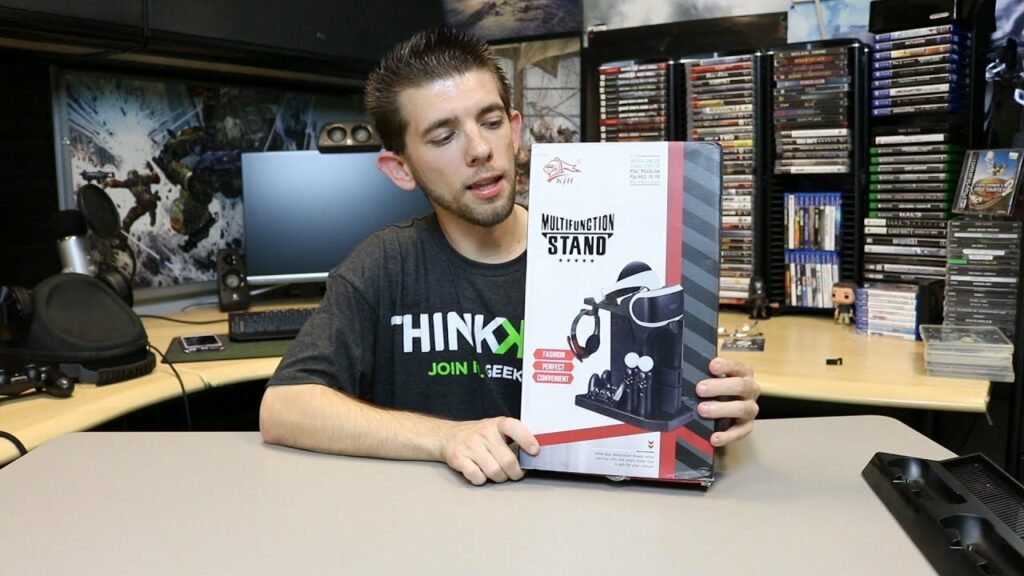Charging & Display Vertical Stand for PS VR Unboxing