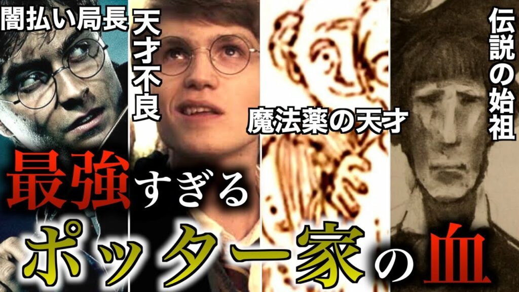 【なろう主人公?】最強の血統ポッター家の祖先達が優秀すぎるので徹底解説!
