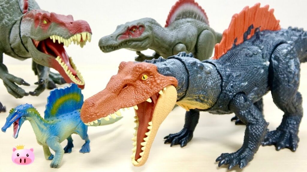 スピノサウルスに似てる〜! ジュラシックワールド アクションフィギュア シアモサウルス