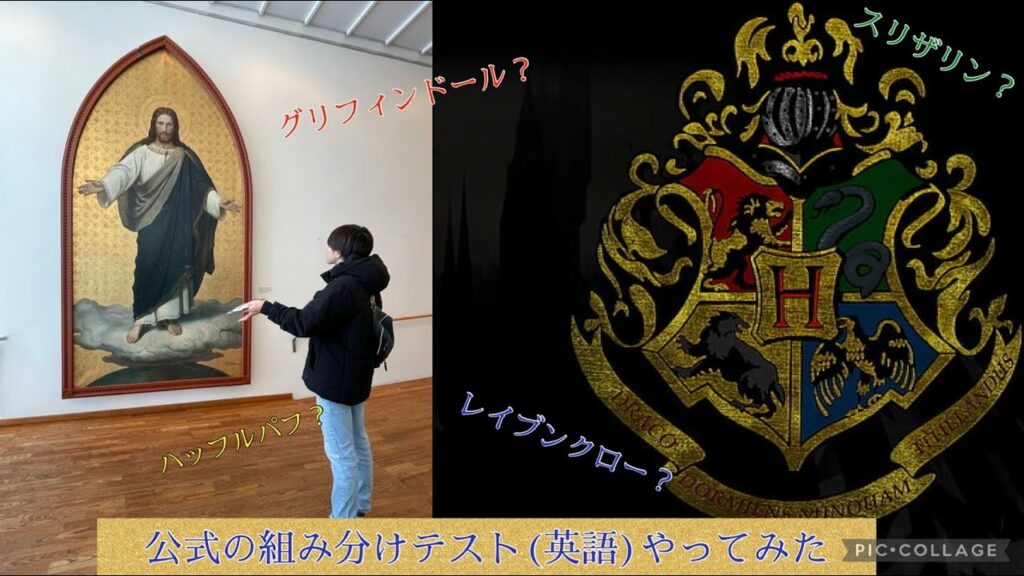 #19 Official sorting experience in the world of Harry Potter / 公式のハリーポッター組み分けテスト受けてみた
