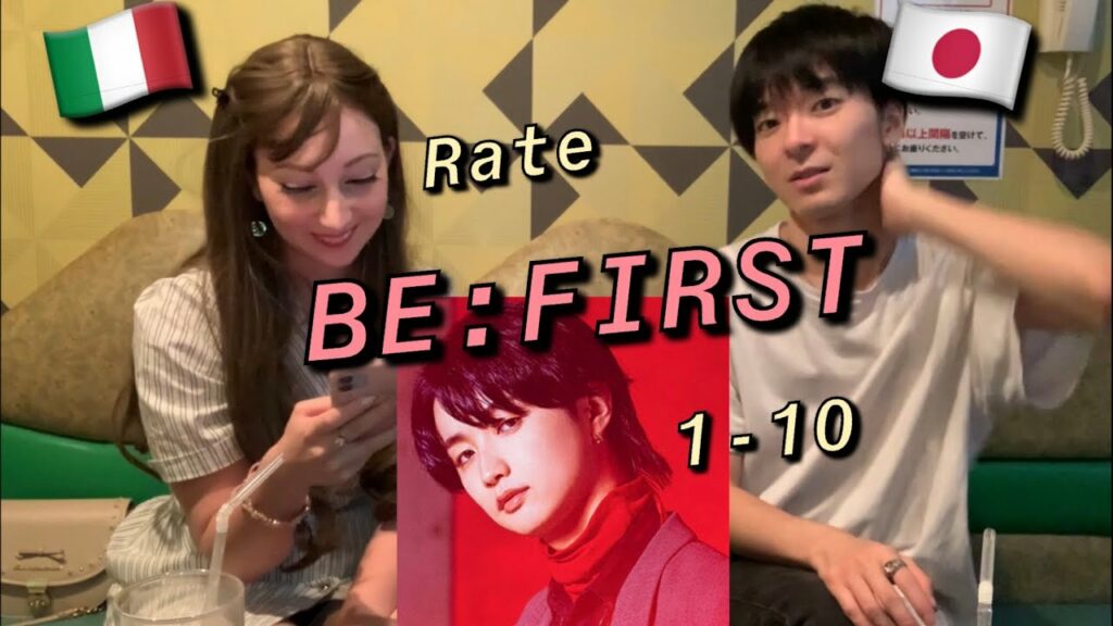 BE:FIRST 7人のルックスをイタリア人に採点させてみた Rate JPOP idols 1-10【海外の反応】