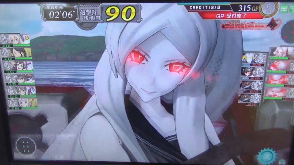 【艦これアーケード】本日追加の4-4初プレイっ(≧▽≦)♪♪。『装甲空母鬼戦!!!!!』