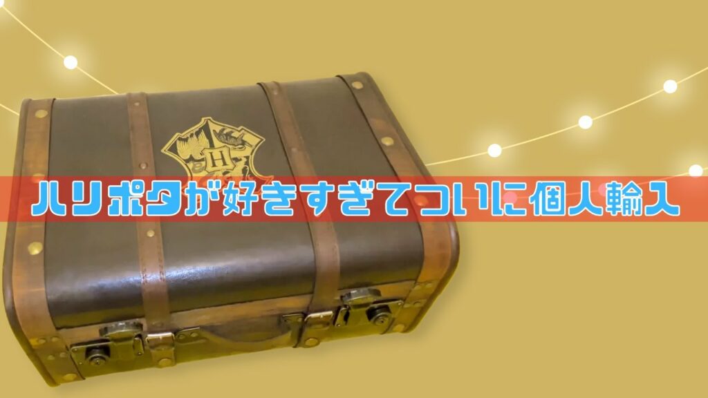 イギリスのハリーポッターショップで買ったもの紹介!購入方や関税についても少し話したよ