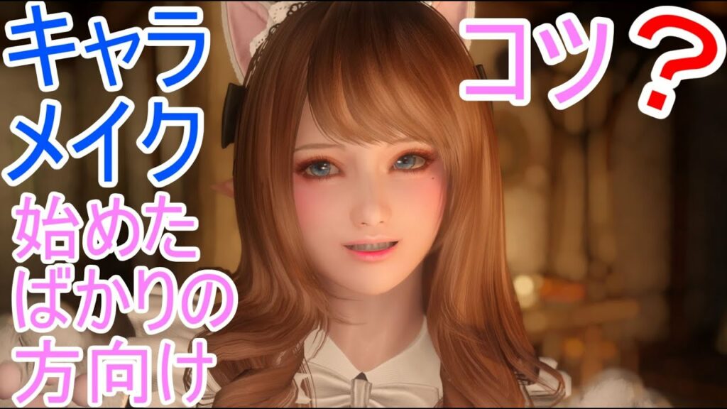 skyrim キャラメイクのコツ 始めたばかりの方向け